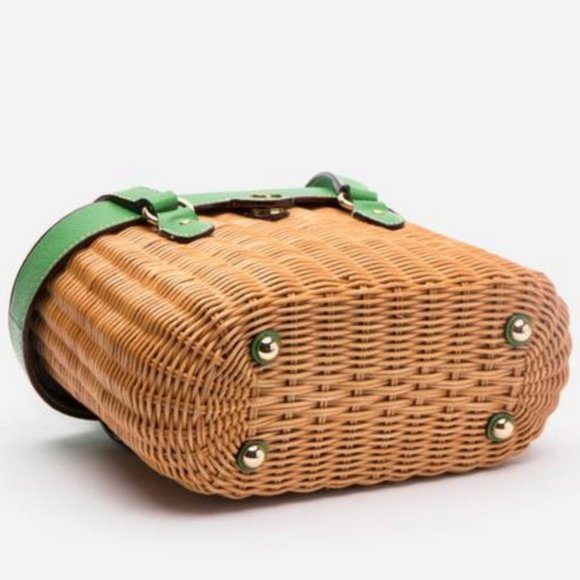 SOLD!! NWT Frances Valentine "Arielle" Basket Bag - Picture 5 of 5